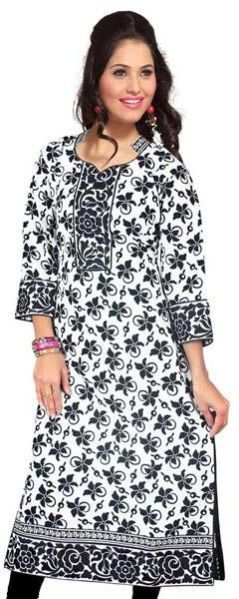 Embroidered Cotton Kurti