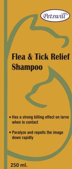 Petswill Flea & Tick Relief Shampoo