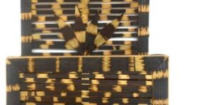 Bamboo Wall Mounted Shelf