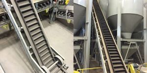 Steep Angle Conveyor Belt