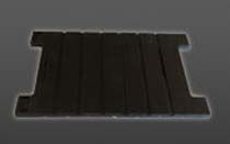 Railway Grooved Rubber Pads
