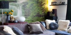 Royal Multicolor 3d Scenery Wallpaper