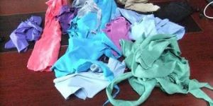 100% cotton waste cutting,polyster waste cutting