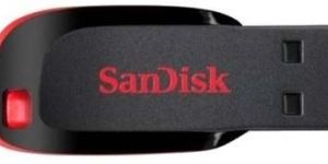 Sandisk Cruzer Blade USB Utility Pendrive 8 GB Multicolor