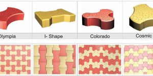 Inter Locking Pavers Tiles