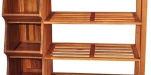 Wooden Shoe Rack