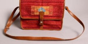 Alak hand-woven punja dhurrie bag