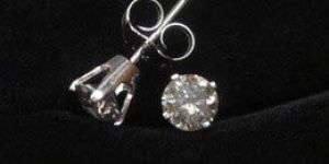 Solitaire Earrings