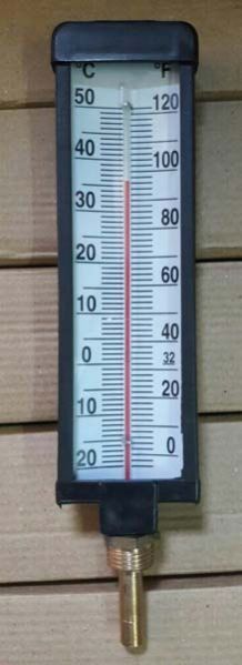 V Shape Industrial Thermometer