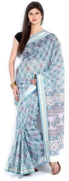 Printed Gadwal Sarees