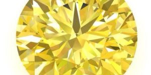 Yellow Moissanite Diamond