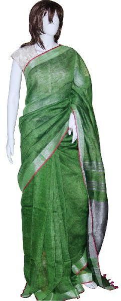 Linen Silk Saree
