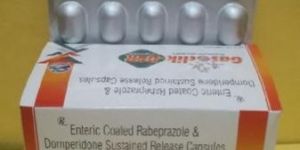 Enteric Coated Rabeprazole Domperidone Sustained Release Capsules