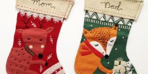 Computerized Embroidered Stockings