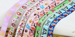 Computerized Embroidered Ribbons