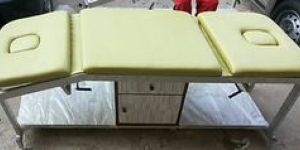 Treatment Couch Metallic Deluxe Model with Breathing Hole