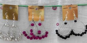Plastic Beads Earrings