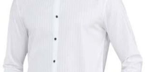 WHITE SHIRT - CLASSIC TUXEDO COLLAR