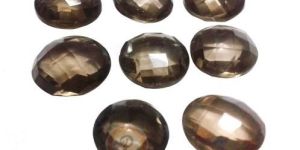 Smoky Quartz Round Briolette