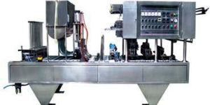 Automatic Cup Filling and Sealing Machine