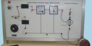 Load Test Single Phase Induction Motor Study Control Panel