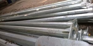 Galvanized Hot Dipped Octagonal Pole 7M