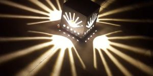 DecorAdda PALM YELLOW 1W LED Wall Ceiling Light