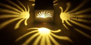 DecorAdda SUN RISE WARM WHITE 1W LED Wall Ceiling Light