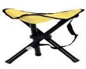 Yellow Folding Stool