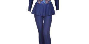 V5FFF3004 Frock Style Swimming Costume