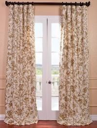 Embroidered Curtain,