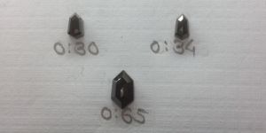 Black Kite Shape Diamonds