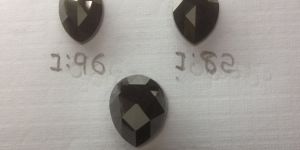 Black Pear Shape Diamonds