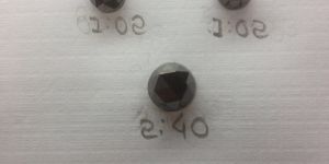 Round Black Shape Diamonds