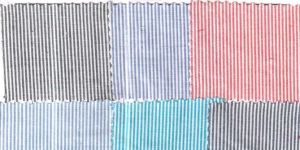 STRIPE COTTON FABRICS 3 BY 3 SIZE