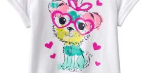 Girls Round Neck T-Shirts