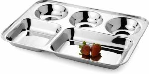 5 Compartment Steel Plates