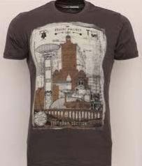 Mens Printed Round Neck T-Shirts