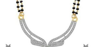 VAKO American Diamond Mangalsutra Set_AMJM19 1