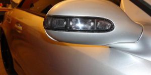 Chrome Blinking Mirror Covers