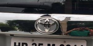 Chrome Number Plate Covers