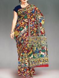 Kalamkari Saree