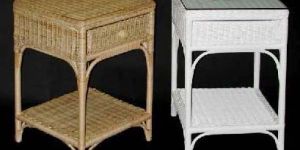 Cane Living Room Side Tables