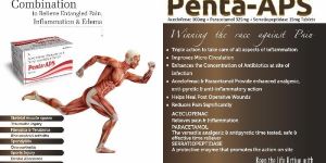 Penta APS (Aceclofenac 100 mg + Paracetamol 325 mg + Serratiopeptidase 15 mg