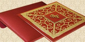 Laser Cut Wedding Invitation Card