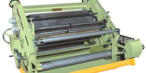 OBLIQUE TYPE SINGLE FACER CORRUGATION MACHINE