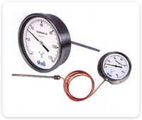 Mercury Filled Temperature Gauge