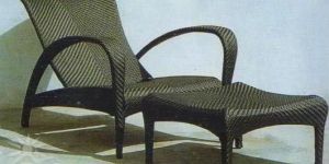 Garden Rattan Pool Side Lounger
