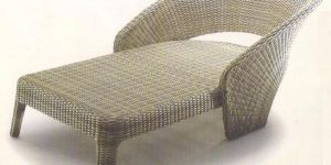 Garden Rattan Pool Side Lounger