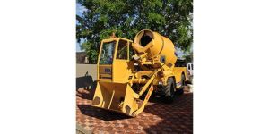 Weighing on off Road Concrete Mixer